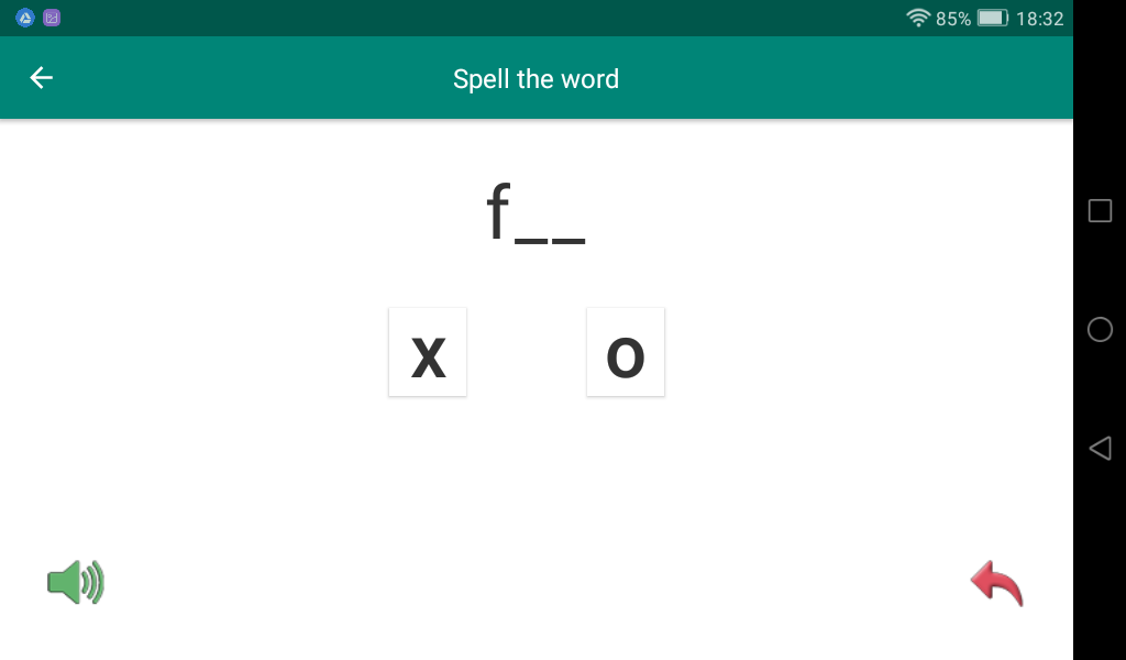 spell the word